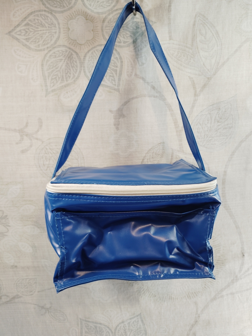 Blue Insulated Lunch Shoulder Tote Bag - Stylish Everyday Carry